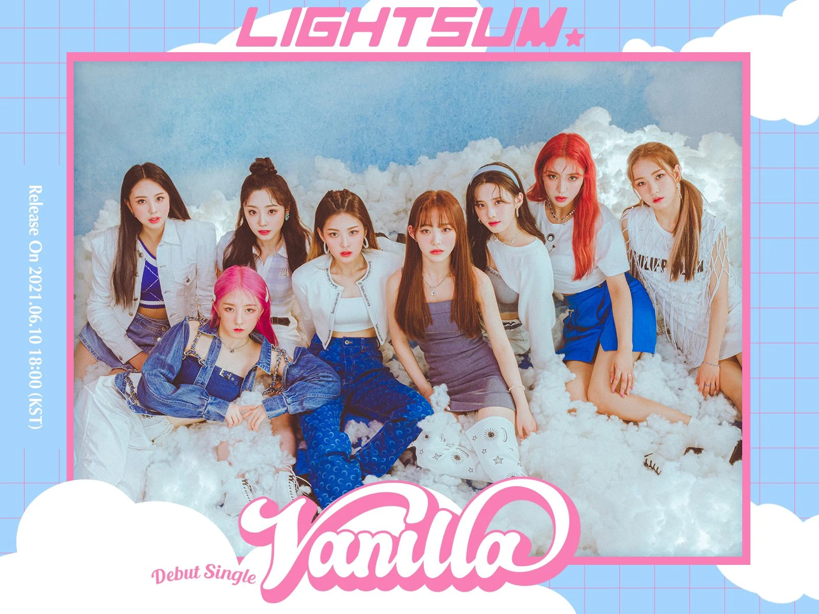 Lightsum hace su debut con Vanilla, el nuevo grupo de Cube Entertainment