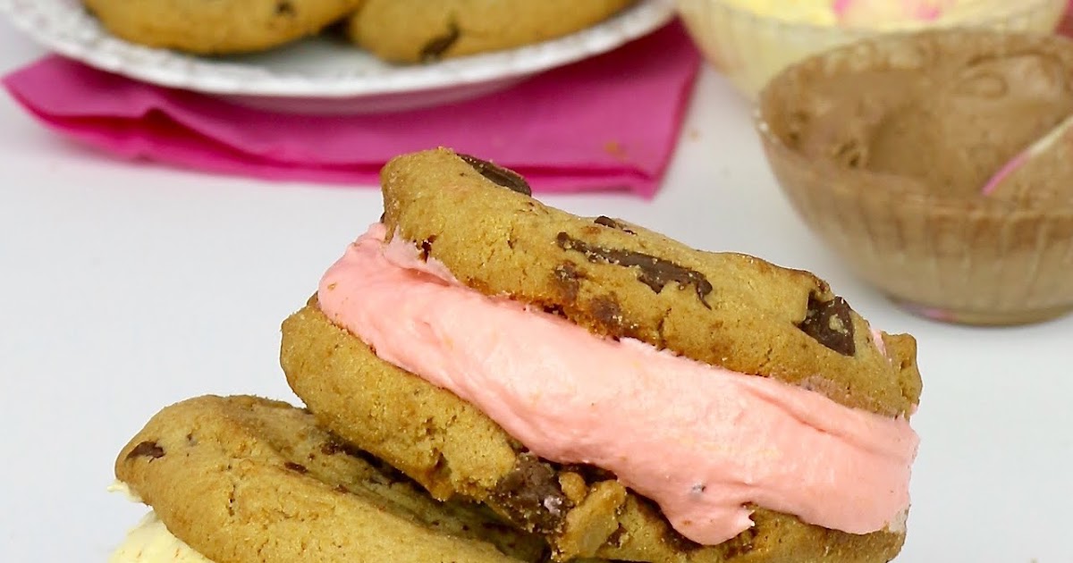 Easy Pudding "Ice Cream" Cookie Sandwiches The Lindsay Ann
