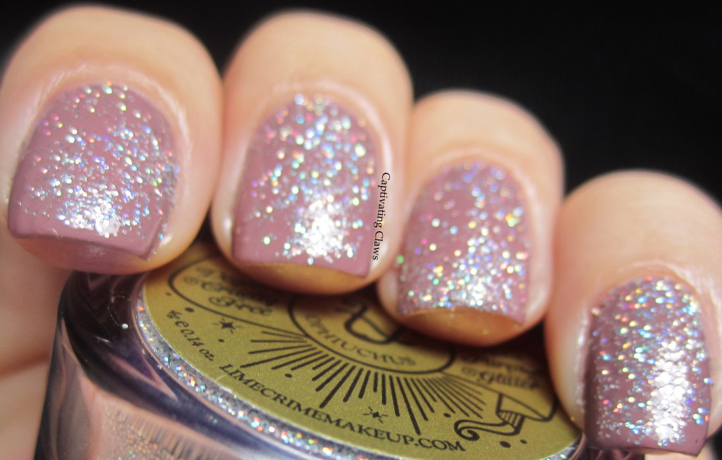 Captivating Claws Lime Crime Zodiac Glitters