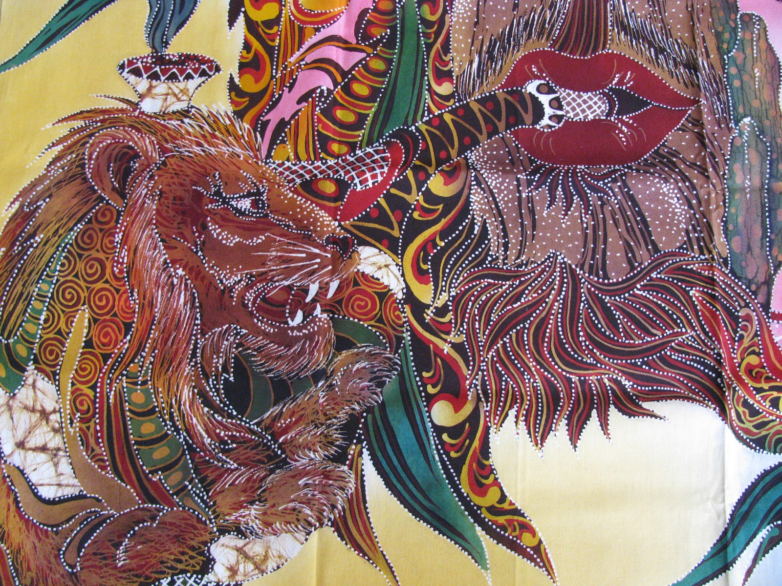 Indonesian Batik Art Newest Paintings For Sale!