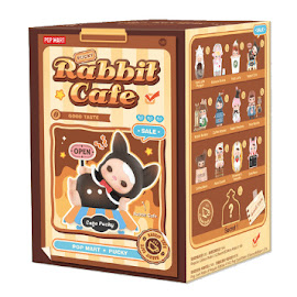 Pop Mart Iced Latte Penguin Pucky Rabbit Cafe Series Figure