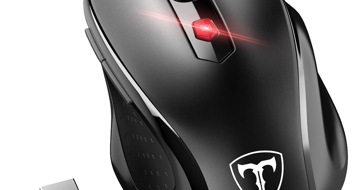 TOPELEK Kabellose Maus, Laptop Maus, 2.4G Wireless Mouse, Funkmaus with