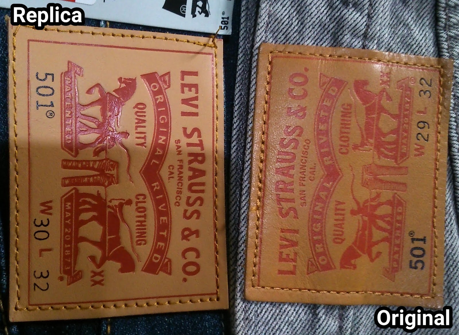 cara membedakan levis original dan palsu