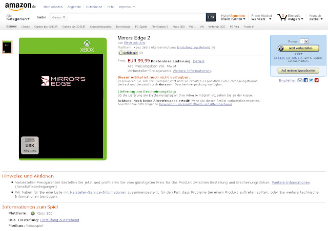 Mirror’s Edge 2 Mirror’s Edge 2