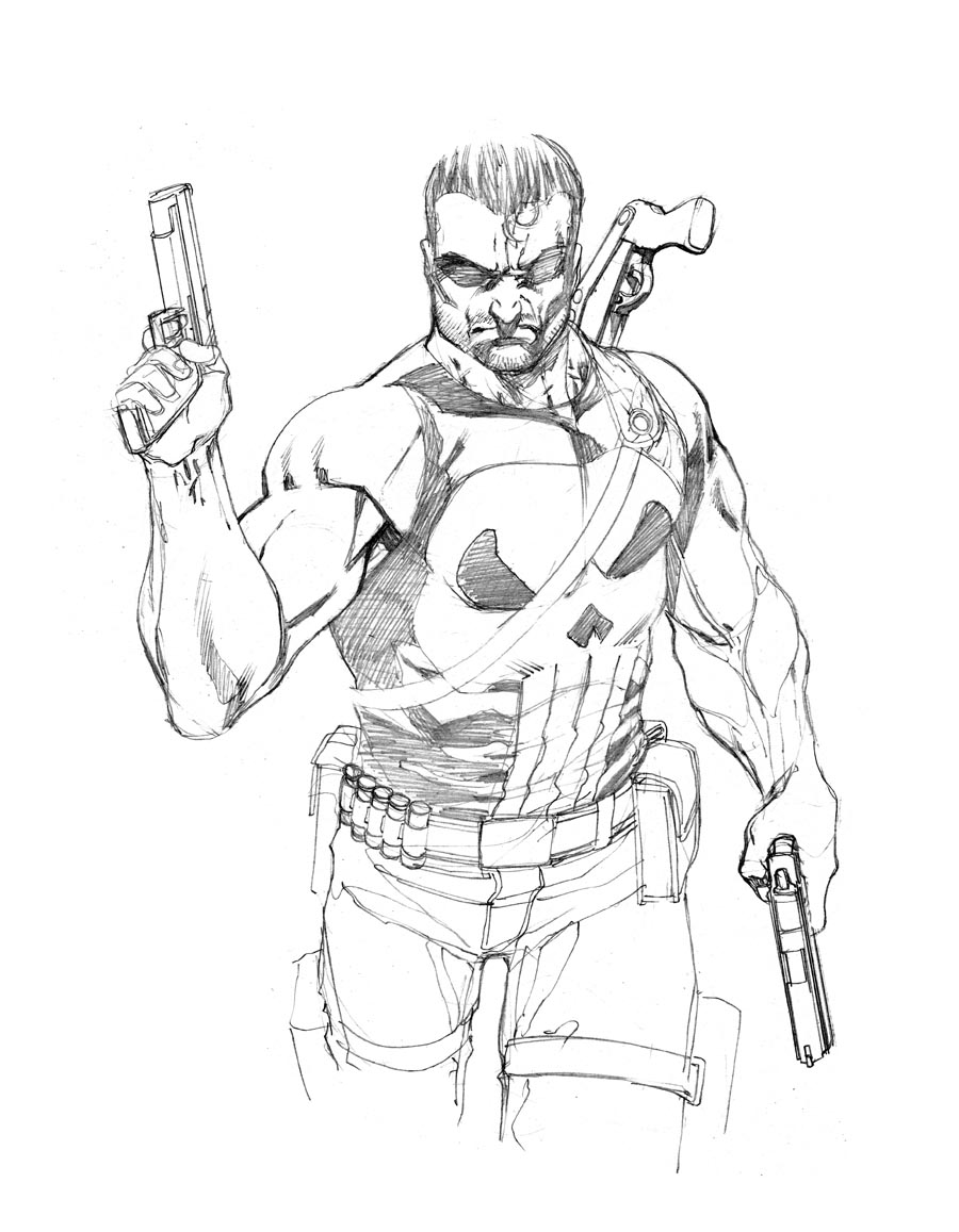Mobile/punisher Coloring Pages Coloring Pages