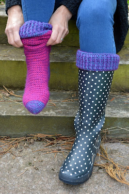 The Pulled Stitch Blog: Welly Socks