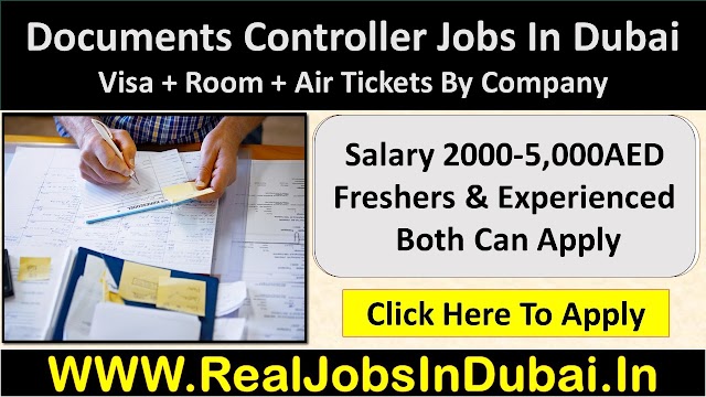 Documents Controller Jobs In UAE - Dubai 