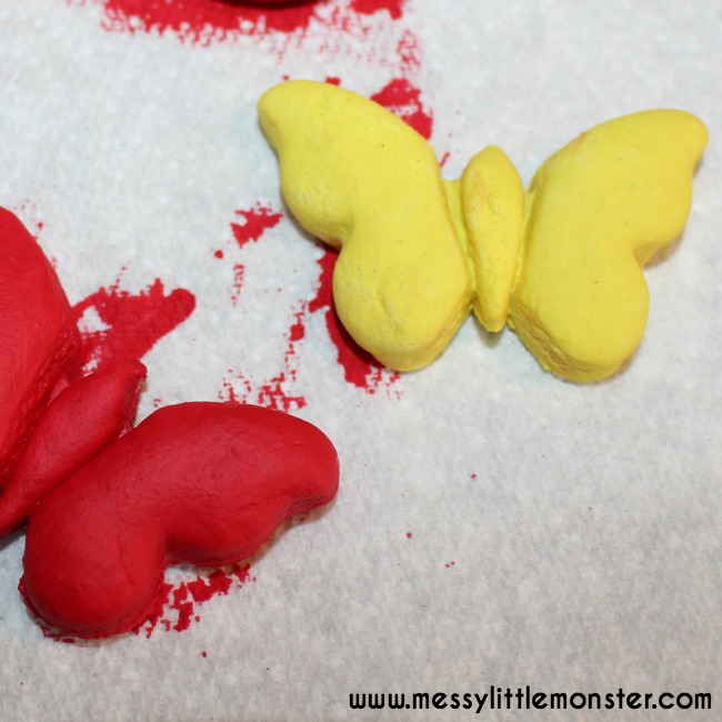 Fingerprint Butterfly Messy Little Monster