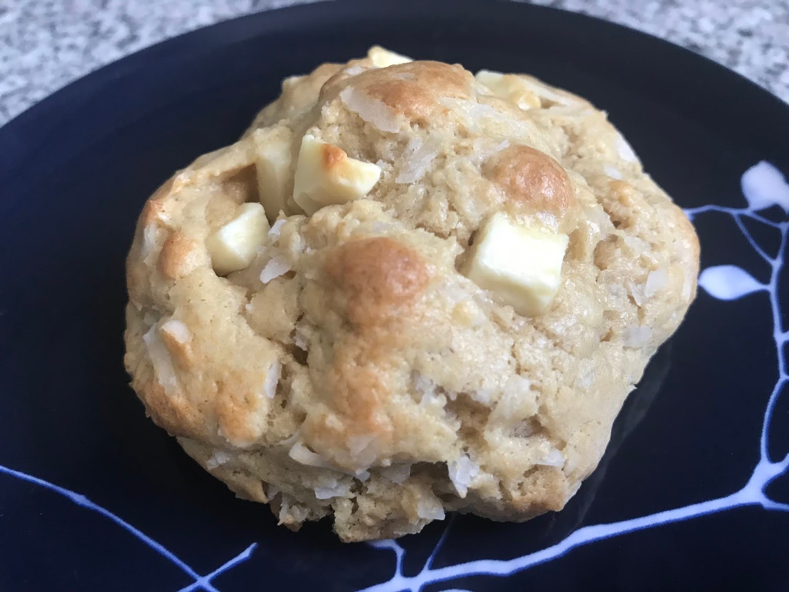 The Pastry Chef's Baking Coconut Cream Cheese White Chocolate Chip Cookies