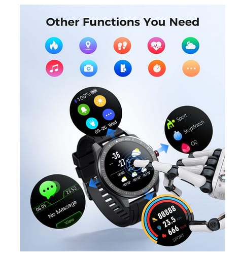 vigorun smart watch fitness tracker