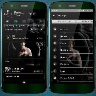 Download BBM Black Angel Transparan Theme v3.2.0.6 APK Terbaru nama