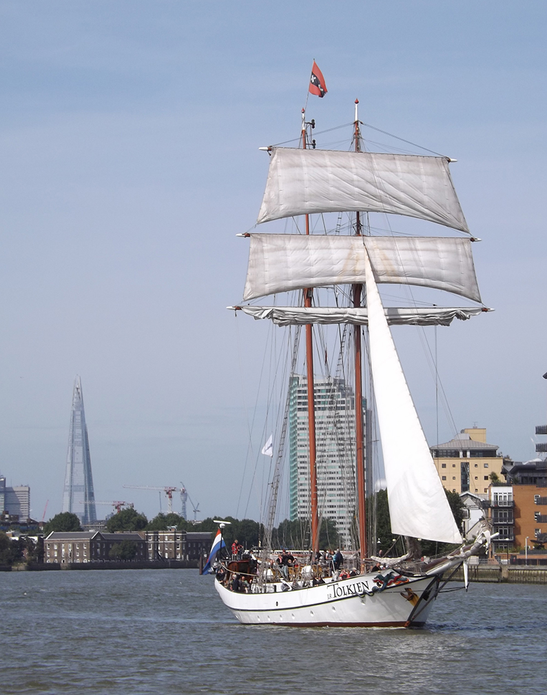 A Rotherhithe Blog: More tall ships on the Thames