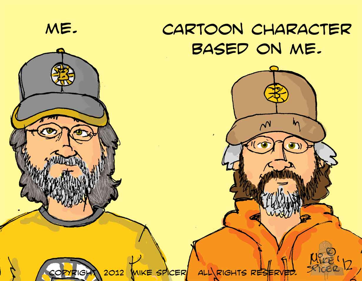 Mike Spicer Cartoonist Caricaturist Im Taller