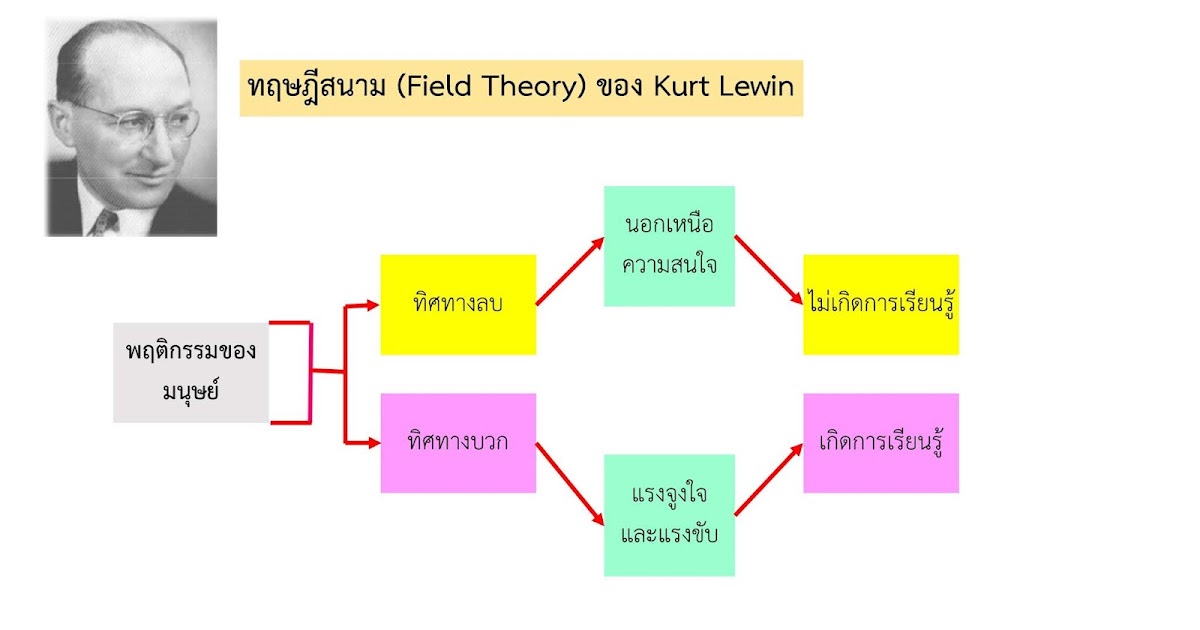 วิชาการพัฒนาหลักสูตร ทฤษฎีสนาม ของ Kurt Lewin (Field Theory)