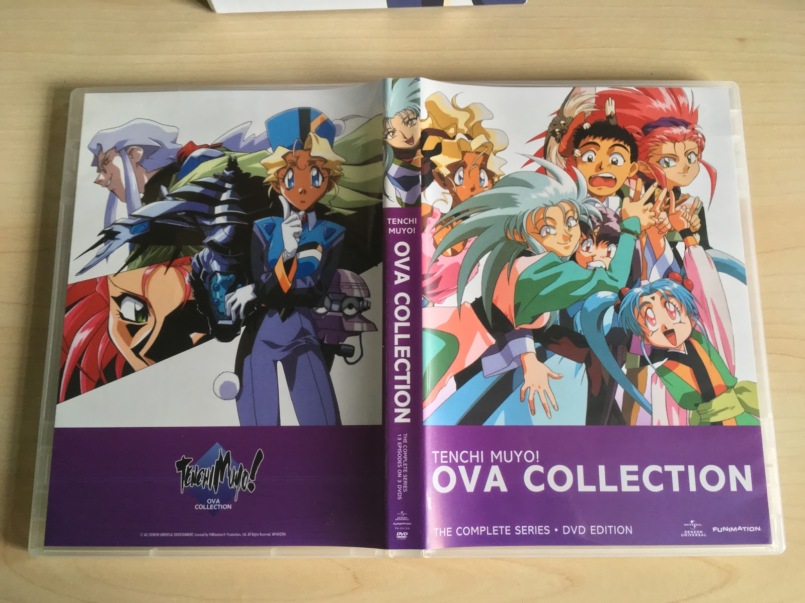 The Normanic Vault: Unboxing [US]: Tenchi Muyo! OVA Collection - Limited  Edition (BD/DVD)