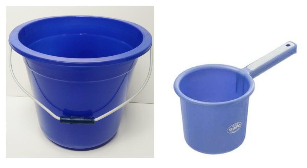 nama alat masak camping ember gayung