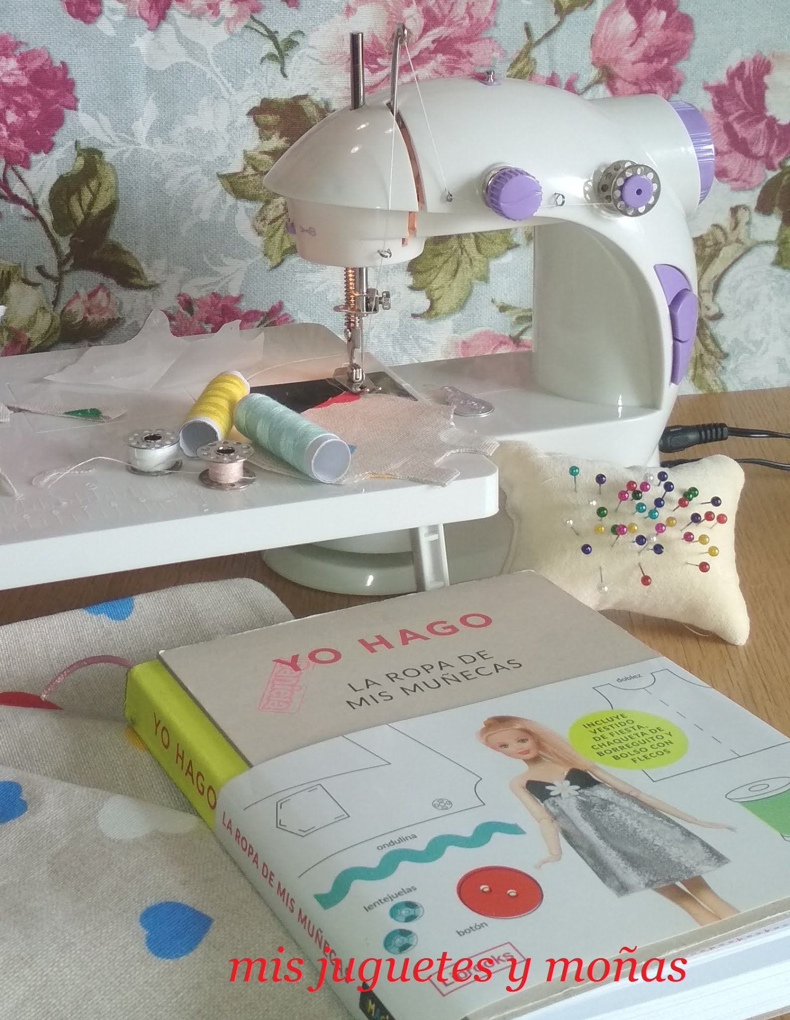 Mis juguetes y moñas: Máquinas de coser en