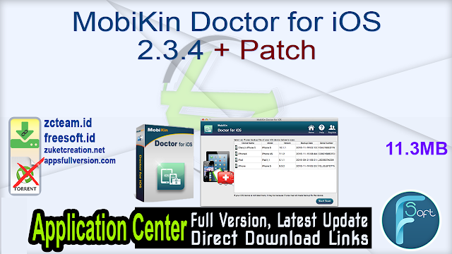 MobiKin Doctor for iOS 2.3.4 + Patch_ ZcTeam.id
