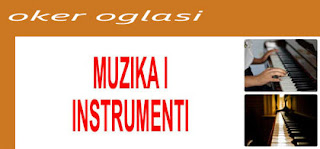 11. MUZIKA I INSTRUMENTI OKER OGLASI