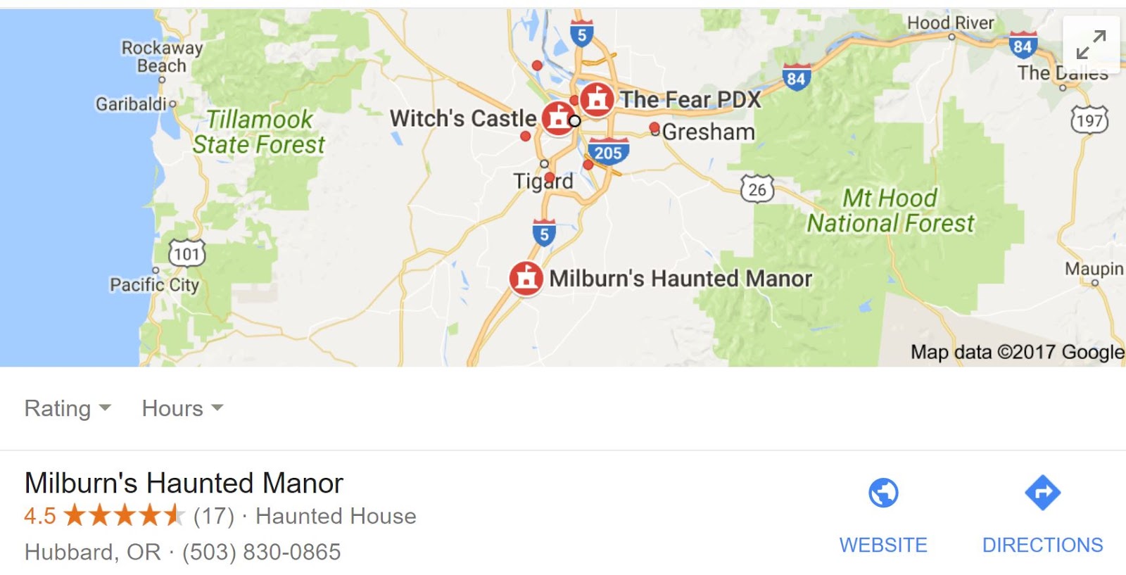 Haunted House Blog MIlburn's Haunted Manor Haunted House Portland