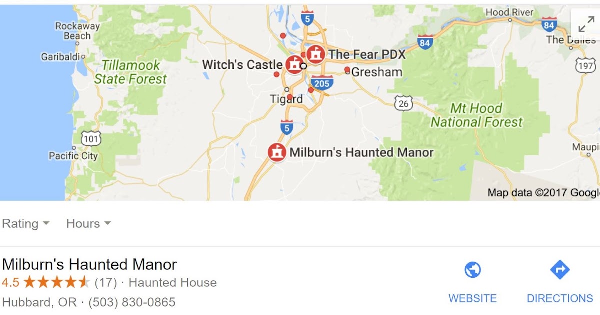 Haunted House Blog MIlburn's Haunted Manor Haunted House Portland