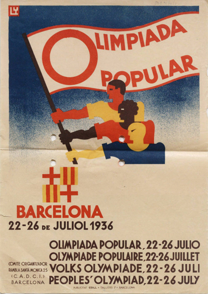 22 Julio 1936 Olimpiada Popular de Barcelona 22 Julio 1936 Olimpiada Popular de Barcelona