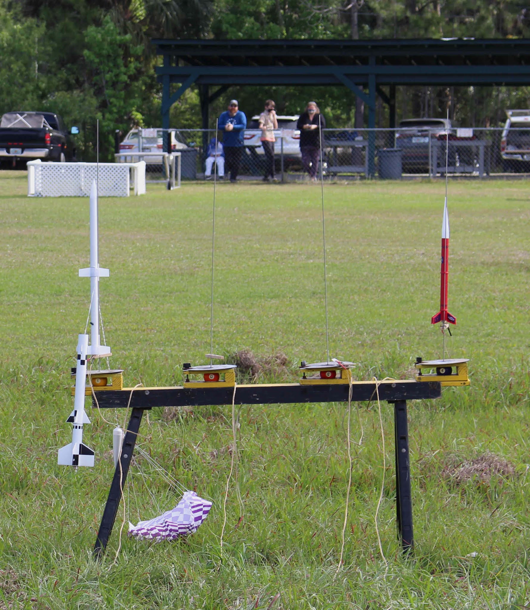 Model Rocket Building Launch! April 3, 2021, Geneva, FL. Sanford Aero
