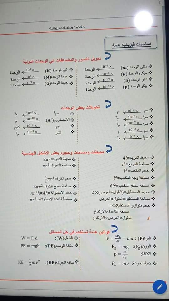 تحويلات الطاقة في الفيزياء للثانوية العامة مستر/ أحمد إبراهيم 11