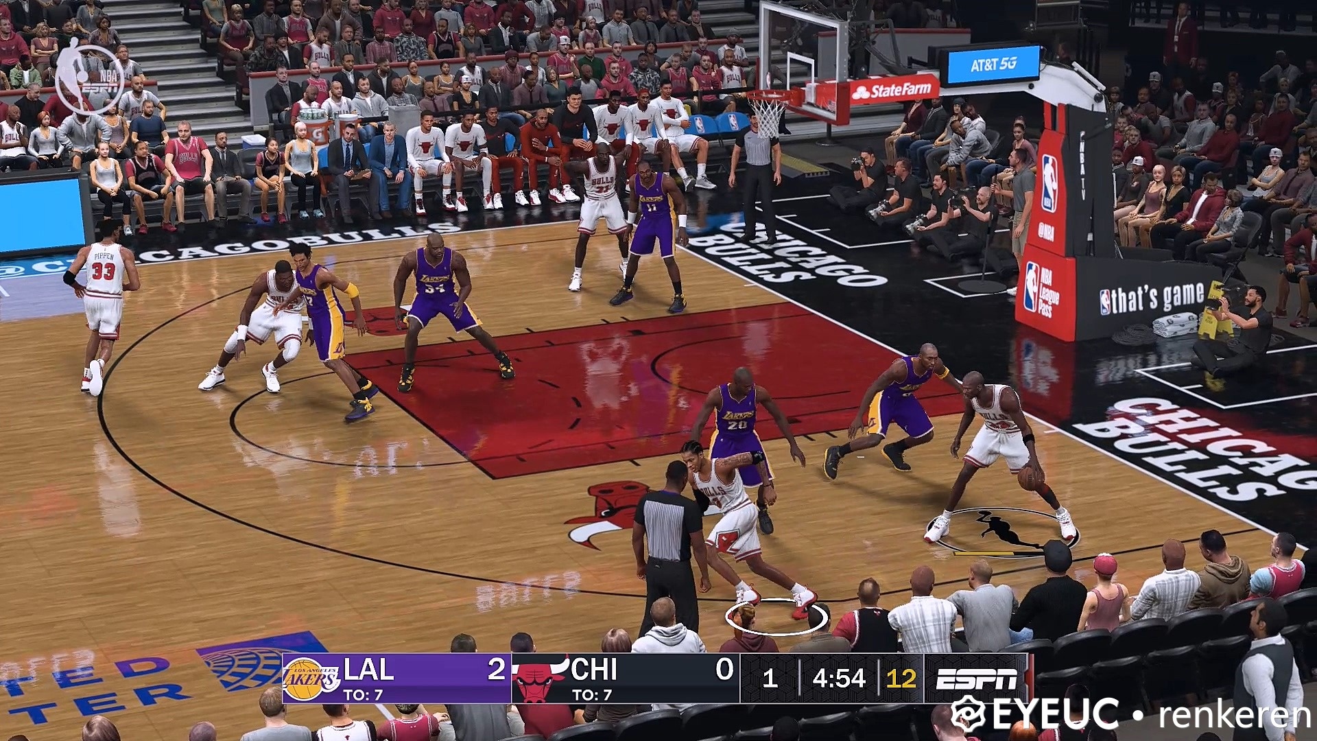 NBA 2K22 Custom Player Indicator by renkeren