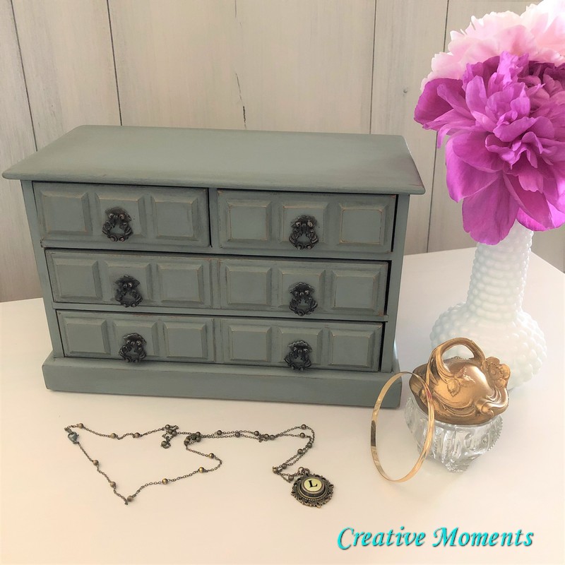 Sage Green Jewelry Box