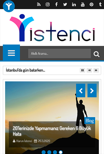 İstenci Systems Resmi Web Sayfası