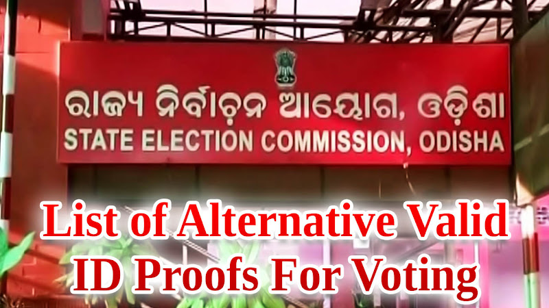 Odisha Panchayat Election 2017: List of Alternative Valid ID Proofs For Voting