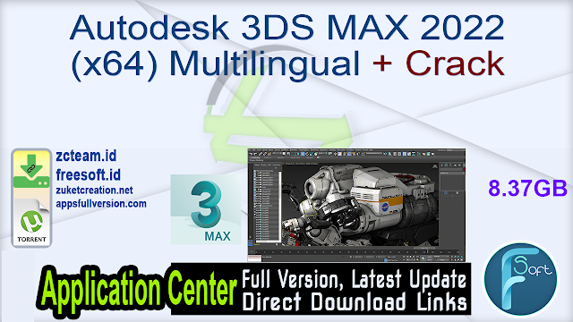 Autodesk 3DS MAX 2022 (x64) Multilingual + Crack
