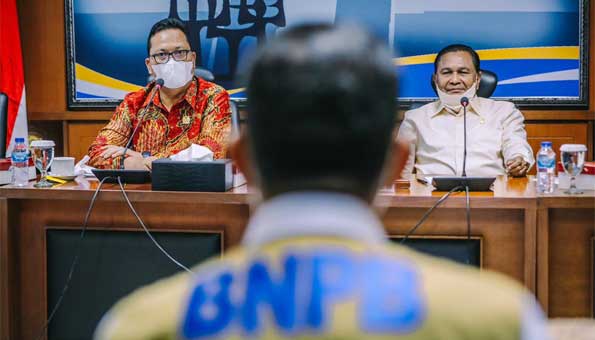 Komite II DPD RI menggelar rapat dengar pendapat dengan BNPB