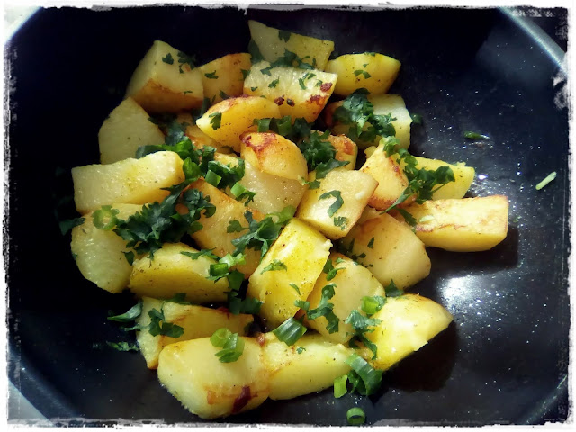 Batata Salteada Com Salsinha e Cebolinha