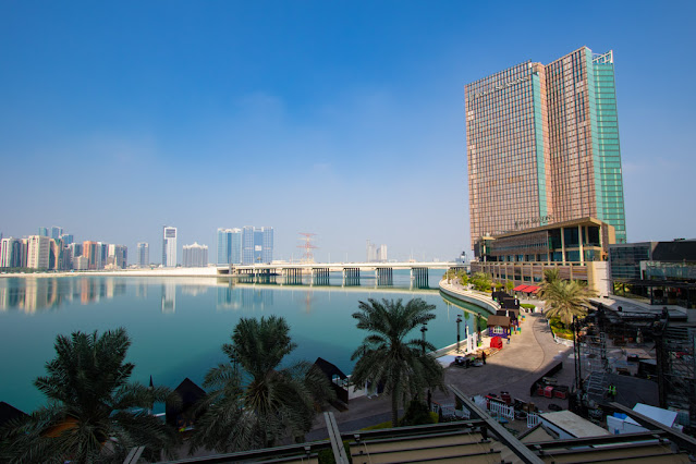 Vista dal Mall La Galleria-Abu Dhabi