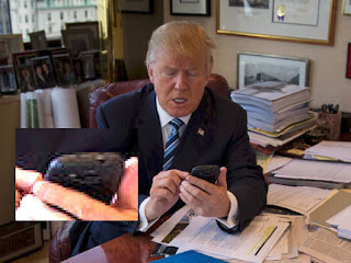 Which Samsung galaxy phone does Donald Trump use?