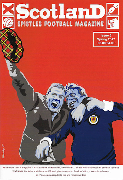 Scotland Football Postcards Set of 5 Scotland Epistles Football Magazine 