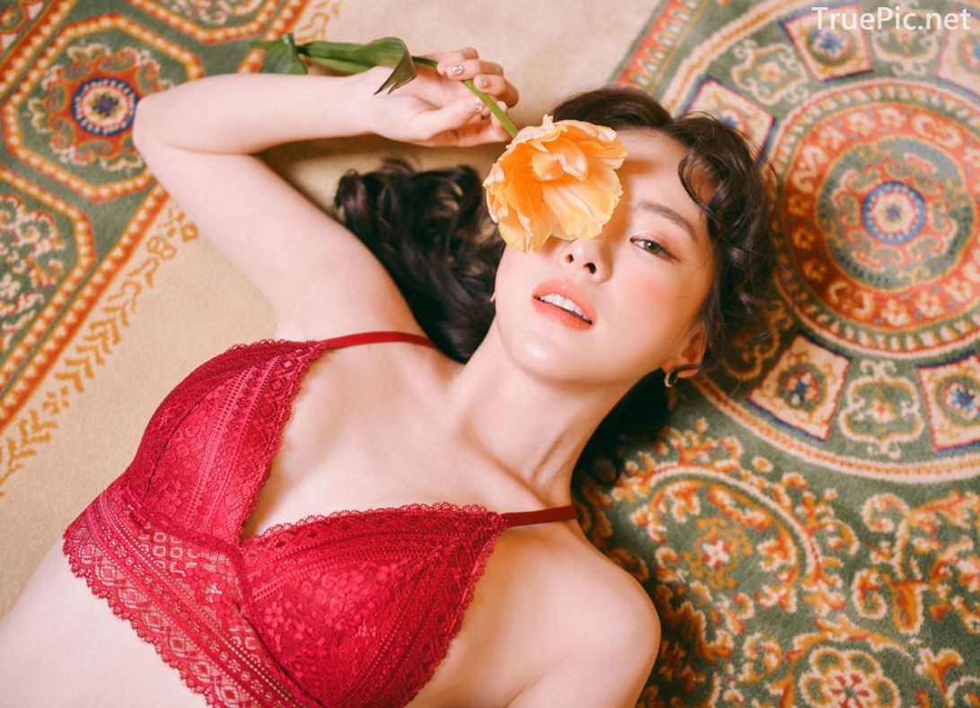 Korean lingerie queen Haneul - Valentine Sexy Lingerie Set - TruePic.net - Picture 32
