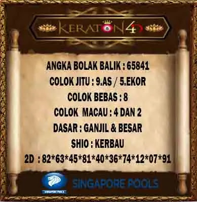 Kode Syair Sgp Hari Ini 18 Agustus 2021 - Keraton4D