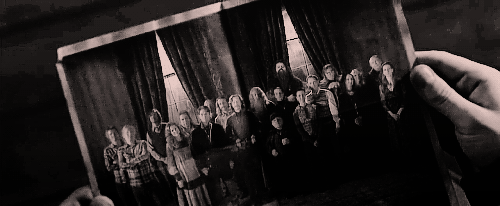 ¡Como esas fotos mágicas de Harry Potter!
