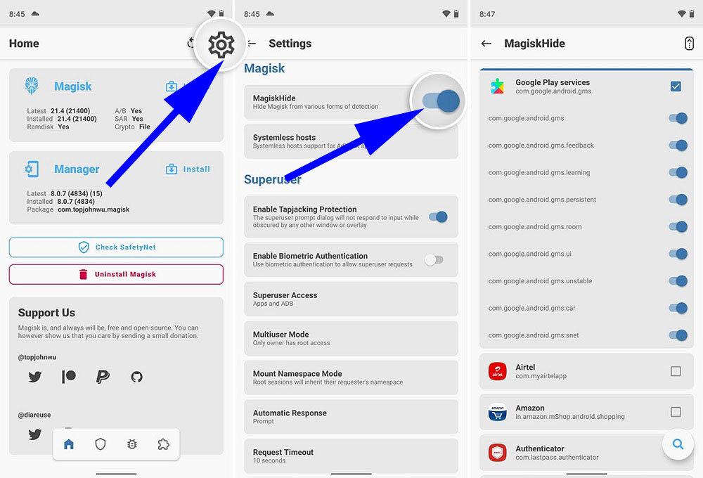 طريقة إصلاح مشكلة   SafetyNet وملف  Cts Profile بسهولة