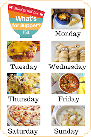 Mummy Dogs, Crock Pot Chili, Taco Spaghetti Bake, and so much more at What's for Supper Sunday weekly meal plan. 