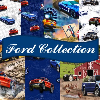Ford fabric quilt #2