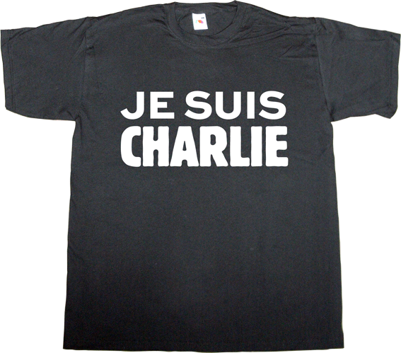 charlie hebdo freedom freedom of speech useless religions terrorism support t-shirt ephemeral-t-shirts