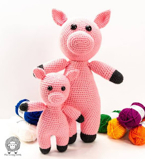 PATRON GRATIS CERDO AMIGURUMI 43893