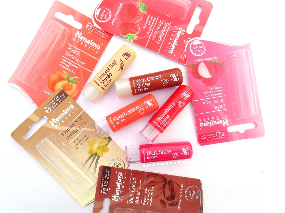 5 New Himalaya Herbals Lip Care Free From Mineral Oil Petroleum Jelly Silicones Sweet And Bitter Blog