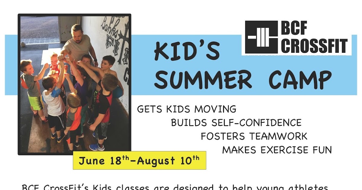 Bcf Crossfit Bcf Kid S Class Summer Camp