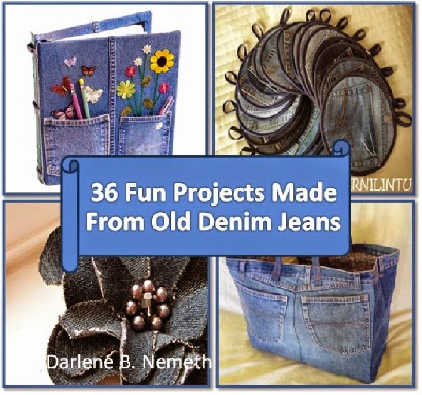 36 Projects Made From Old Denim Jeans