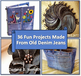 36 Projects Made From Old Denim Jeans